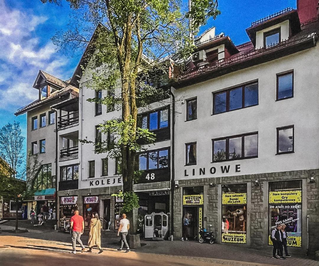 扎科帕内Apartament Z Widokiem Na Krupowki, Krupowki 48 "Budynek Polskich Kolei Linowych"公寓 外观 照片
